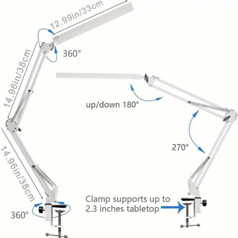 Lampa Biurkowa LED O Mocy 14 W