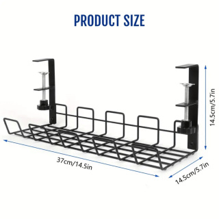 Taca Na Kable Pod Biurkiem